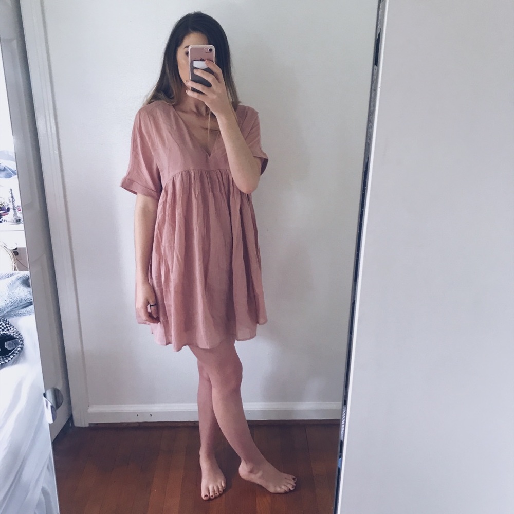 Pink dress